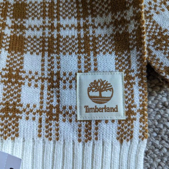 💖HP💖 Timberland Buffalo Plaid Scarf - Picture 3 of 4